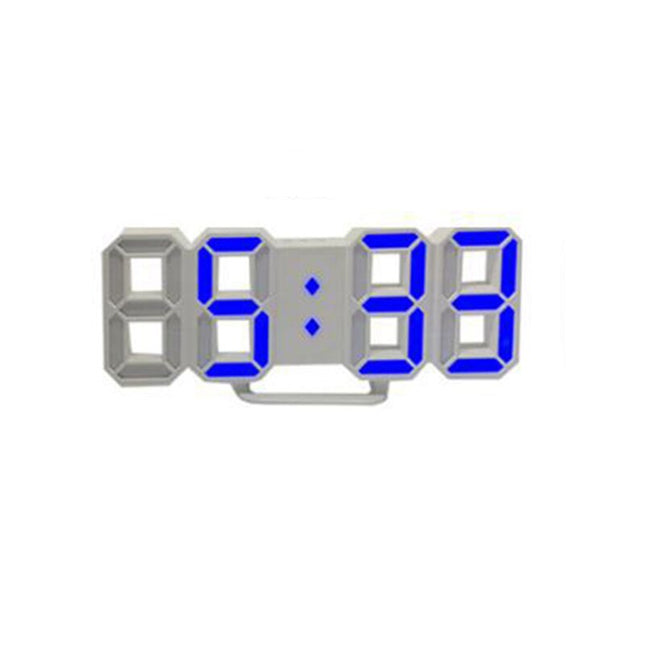 Grote 3D LED Digitale Wandklok