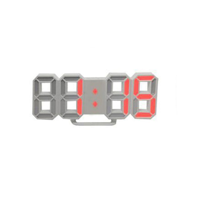Grote 3D LED Digitale Wandklok