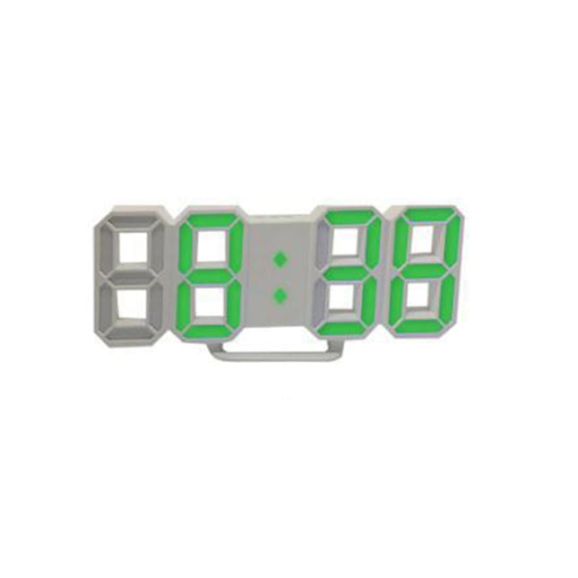 Grote 3D LED Digitale Wandklok