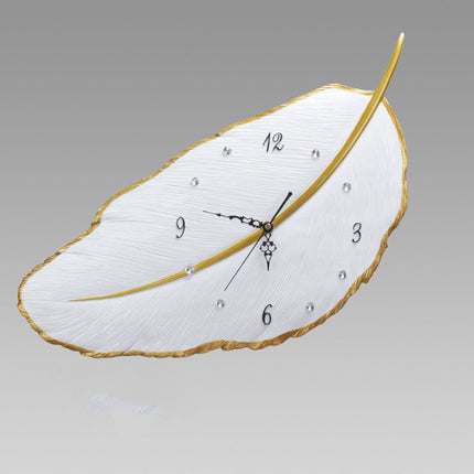 Wandklok in de Vorm van Veer
