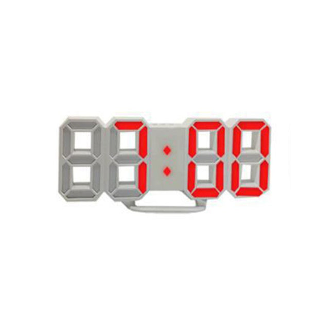 Grote 3D LED Digitale Wandklok