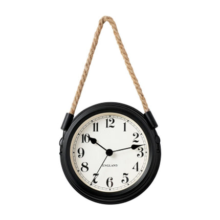 Wandklok in stijl van een zakhorloge