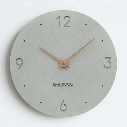 Grote minimalistische wandklok modern design