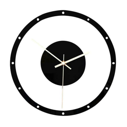 Scandinavische minimalistische design wandklok