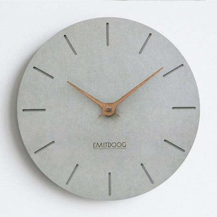 Grote minimalistische wandklok modern design