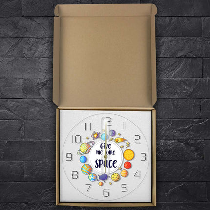 Wandklok met planeten voor kinderkamer