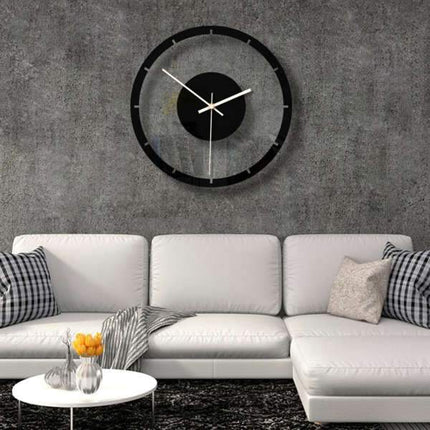 Scandinavische minimalistische design wandklok