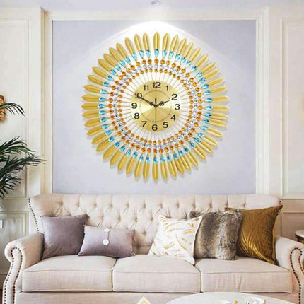 Grote Aziatische design wandklok luxe