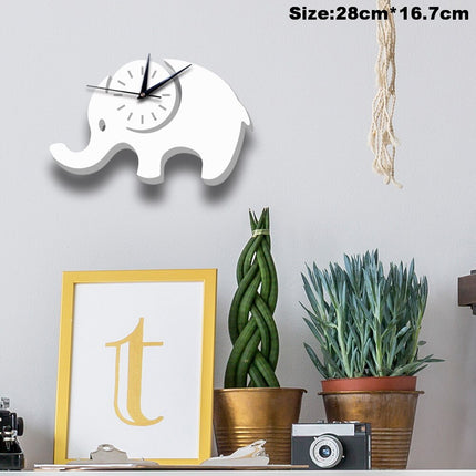 Witte kinderklok in vorm van raket