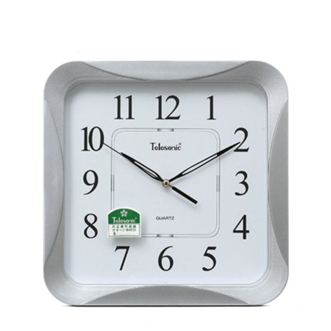 Vierkante wandklok in moderne stijl