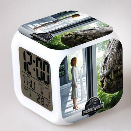 Kubus wekker met Jurassic Park thema