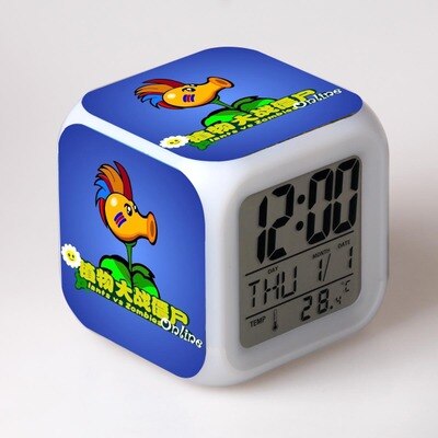 Kinder Kubus Wekker Plants vs Zombies