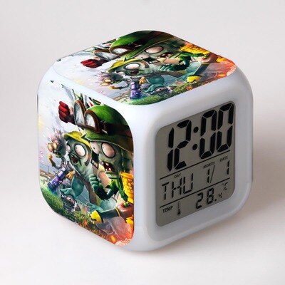 Kinder Kubus Wekker Plants vs Zombies