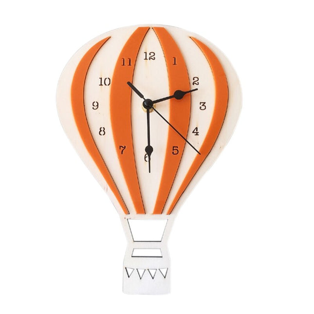 Originele Scandinavische klok luchtballon design