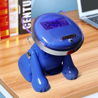 Digitale Wekker Robot Hond Design