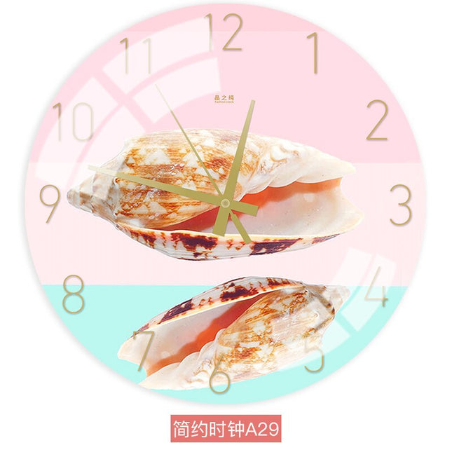 Kleurrijke Abstracte Wandklok Modern Design