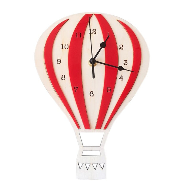 Originele Scandinavische klok luchtballon design