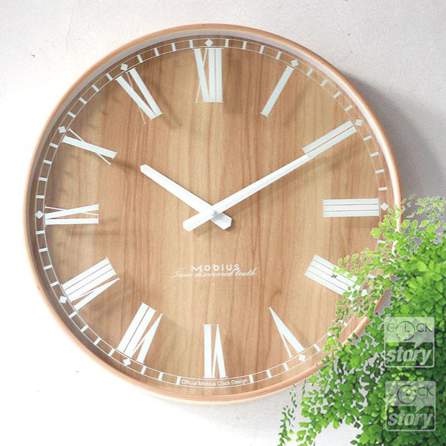 Minimalistische Houten Wandklok Scandinavische Stijl