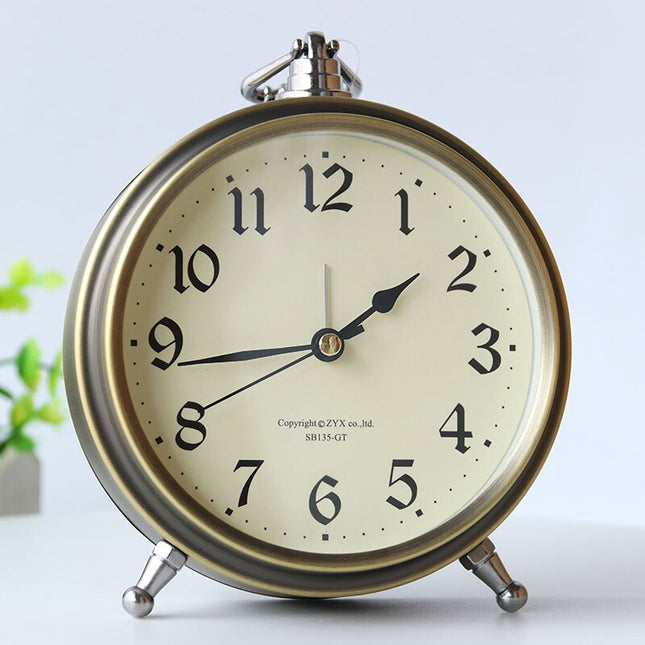 Vintage design klassieke tafelwekker