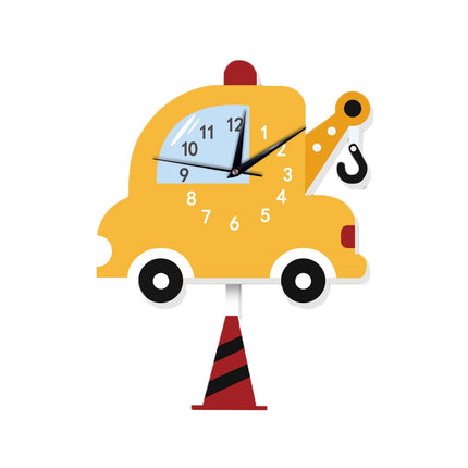 Kinderklok in vorm van brandweerauto