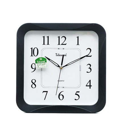 Vierkante wandklok in moderne stijl