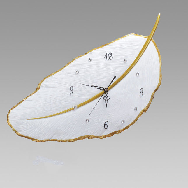 Wandklok in de Vorm van Veer