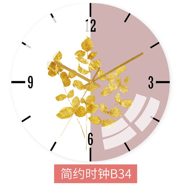 Kleurrijke Abstracte Wandklok Modern Design