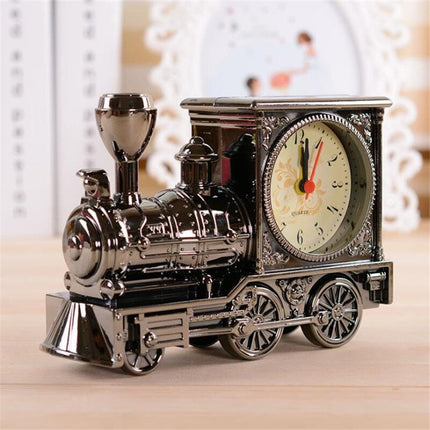 Vintage Tafelklok in Trein Vorm