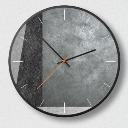 Moderne minimalistische klok geometrisch design