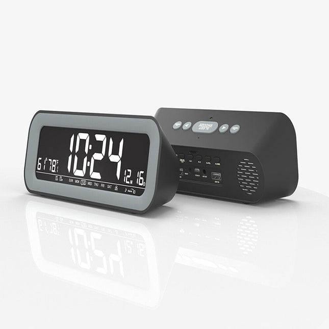 Klassieke digitale wekker met snooze