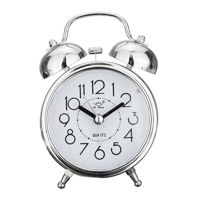 Retro Wekker Koperkleur met Bellen