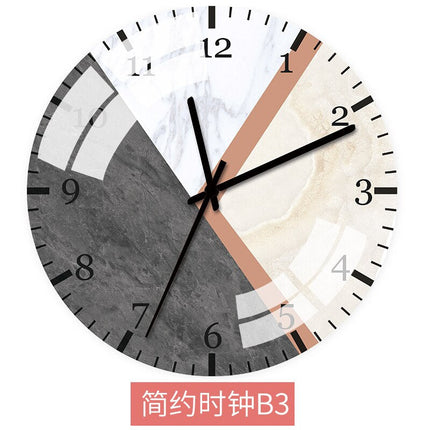 Kleurrijke Abstracte Wandklok Modern Design