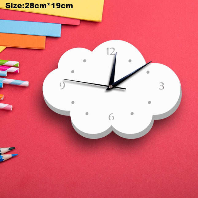 Witte kinderklok in vorm van raket