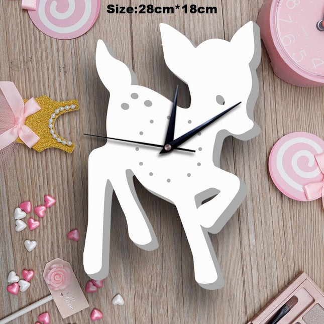 Witte kinderklok in vorm van raket