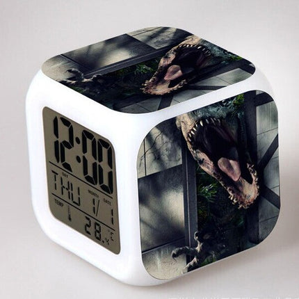 Kubus wekker met Jurassic Park thema