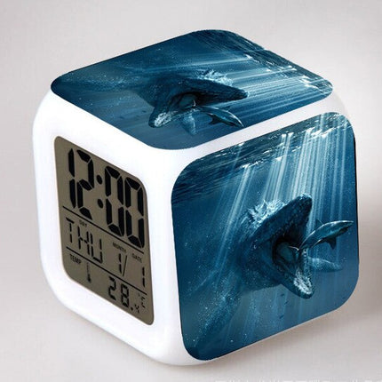 Kubus wekker met Jurassic Park thema