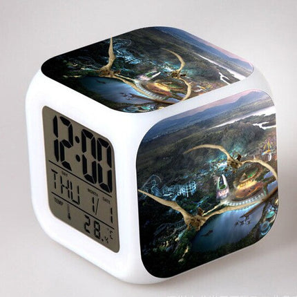 Kubus wekker met Jurassic Park thema
