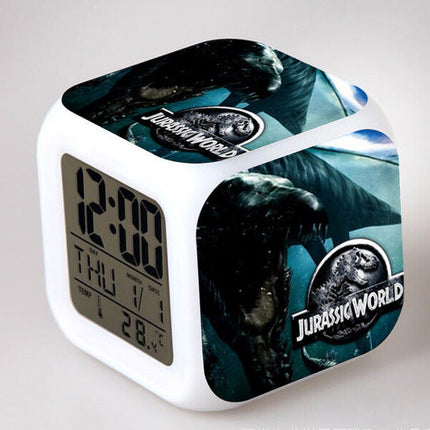 Kubus wekker met Jurassic Park thema