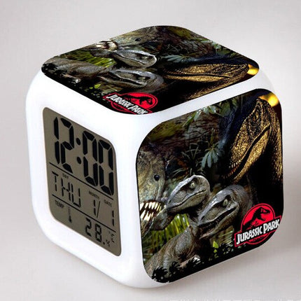 Kubus wekker met Jurassic Park thema