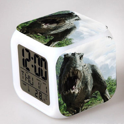 Kubus wekker met Jurassic Park thema