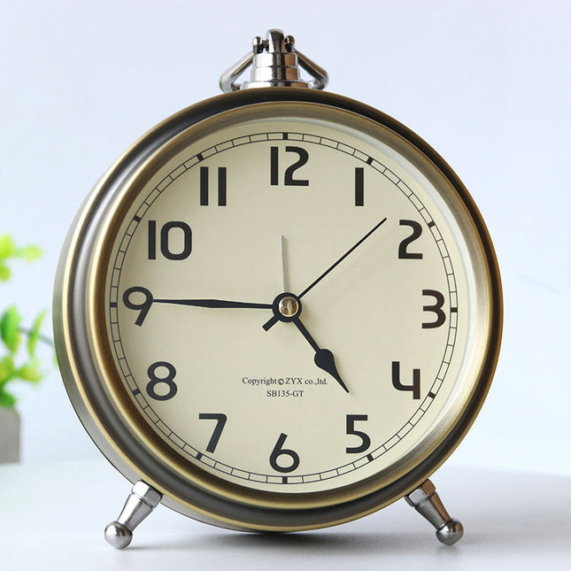 Vintage design klassieke tafelwekker