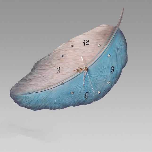 Wandklok in de Vorm van Veer