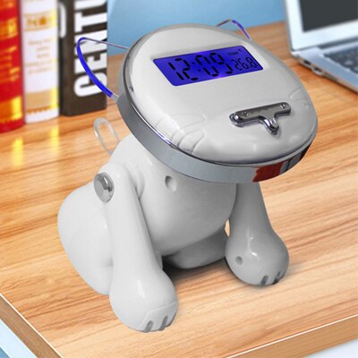 Digitale Wekker Robot Hond Design