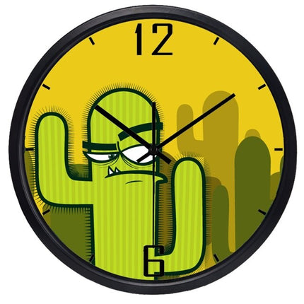 Grappige kinderklok met cartoon mopshond