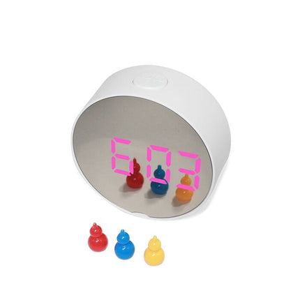 Digitale wekker met spiegel display