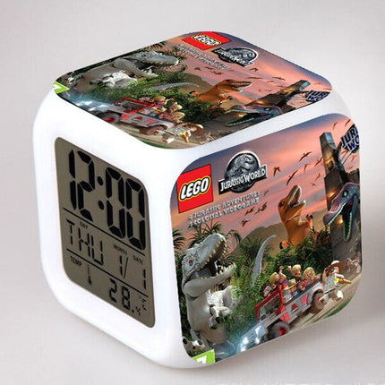 Kubus wekker met Jurassic Park thema