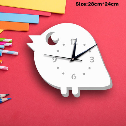 Witte kinderklok in vorm van raket