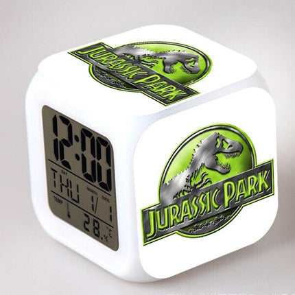 Kubus wekker met Jurassic Park thema