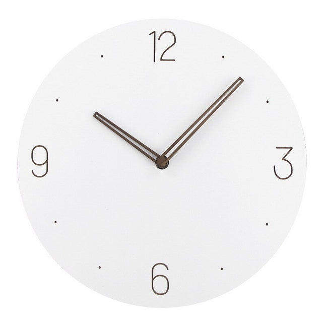 Minimalistische moderne design wandklok rond