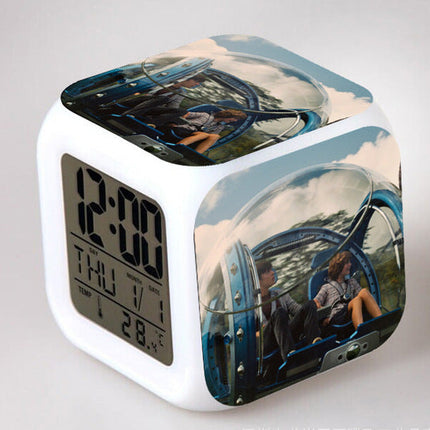 Kubus wekker met Jurassic Park thema